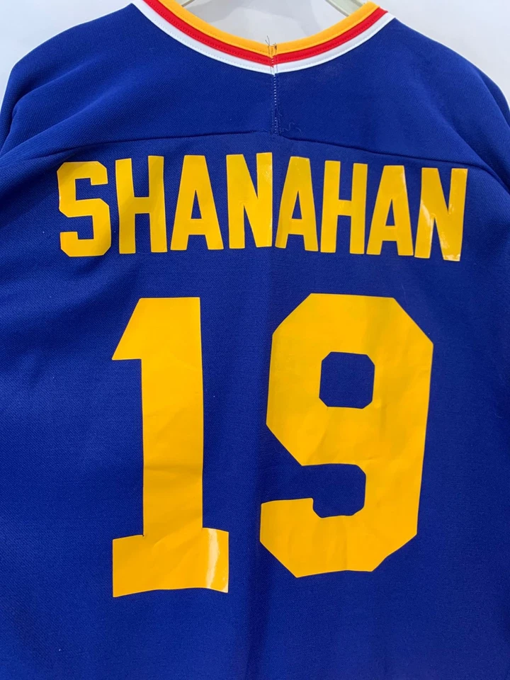 Vtg CCM Maska St. Louis Blues Brendan Shanahan #19 NHL Hockey Jersey Blue XL #30 - Image 4 of 4