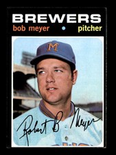1971 Topps #456 Bob Meyer  EXMT/EXMT+ X3155326