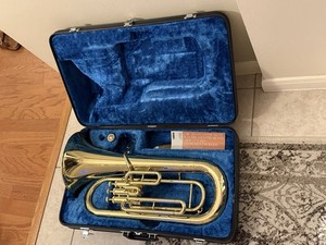 Yamaha YEP-201 Series 3-Valve Euphonium Used Excellent Condition Hard Case