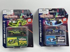 Majorette Japan Series Nissan Cefiro A31 GT-R 1:64 JDM Tuner Lot of 2 New