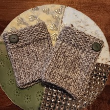 BOOT CUFFS - KNIT - HANDMADE