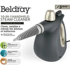 Beldray 10 in 1 Hand-Dampfreiniger Titanium Edition 250ml Tankset