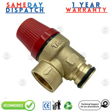 Baxi Duotec 24HE 28HE 33HE 40HE A 3 Bar Pressure Relief Safety Valve PRV 248056