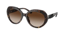 Michael Kors San Lucas MK2214U 300613 Dark Havana-Brown Sunglasses 56mm / New