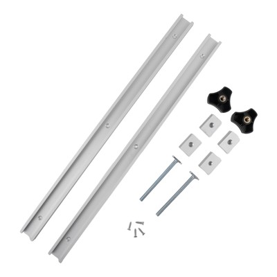 Lot De 5 Rails Picatinny En Nylon Et Aluminium - Pour Travail Du Bois Et Fixation D'accessoires