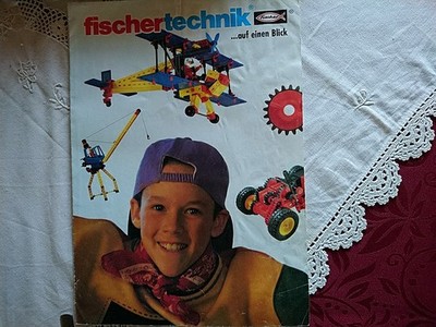 fischertechnik  Info, auf einen Blick 1980er Jahre, 7 S.   groß           [12]