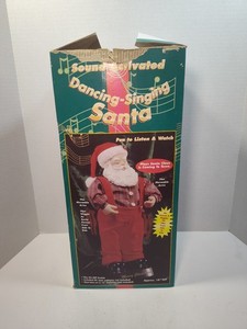 ミュージカル　ダンシング　ハッピーサンタ　1960年代　［希少 ヴィンテージ] Vintage Dancing Santa | eBay