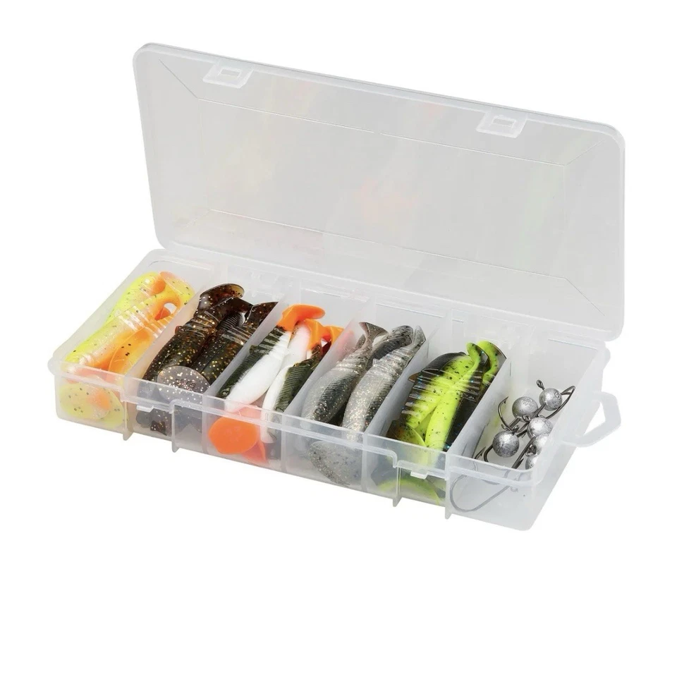 Savage Gear Cannibal Shad 36pc Lure Kit! Pike/Perch/Chub - Image 2 of 4