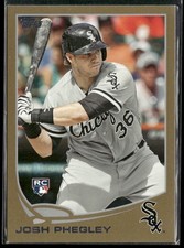 2013 Topps Update Josh Phegley Gold RC /2013 #US131 Chicago White Sox