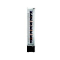 Cookology Essentials 7 Bottle 15cm Wine Cooler Black AEWC150SS 5–18°C