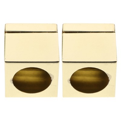 2 Pcs Chalk Holder Billiards Accessories Anti-slip Cube Boxes for Cue