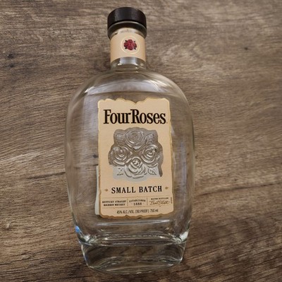 Four Roses Small Batch Kentucky Straight Bourbon Whiskey Empty Bottle 750ml