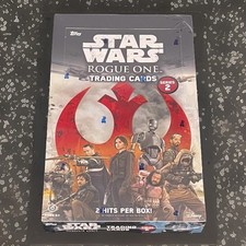 2016 Topps Star Wars Rogue One Series 2 Two Sealed Hobby Box Extremely Rare