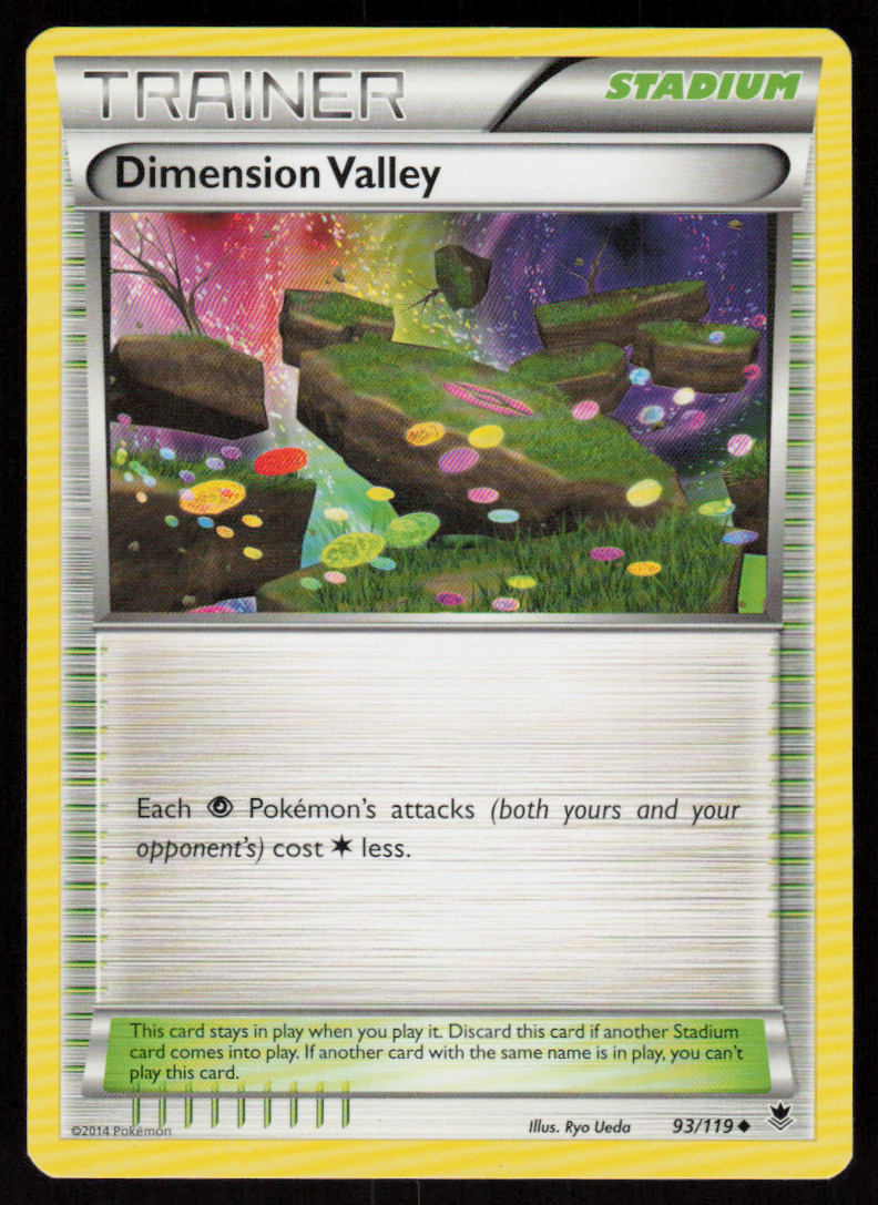Dimension Valley 93/119 Uncommon Phantom Forces Pokemon LP
