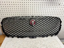 Original Jaguar F Pace central grille with emblem OEM T4N12773