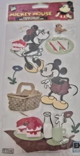 Jolee's Boutique Sticker Collage Disney Vintage Mickey & Minnie picnic 