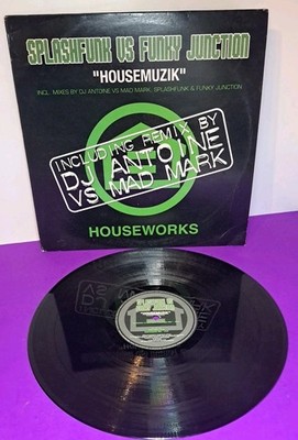 Splashfunk Vs Funky Junction Housemuzik 12'' Single Vinyl  2005