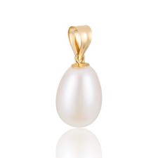 14 Carat Gold Freshwater Pearl Pendant