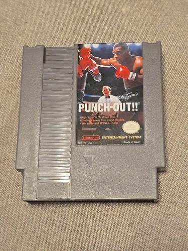 Mike Tyson's Punch-Out (Nintendo Entertainment System, 1987) Tested Authentic