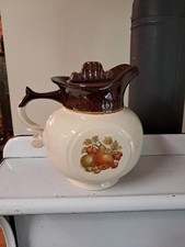 Vintage McCoy Art Pottery Large Footed Rooster Water Pitcher/Cookie Jar/Vase USA