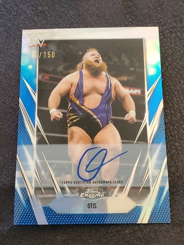 Otis #BCA-OTI 2026 Topps Chrome WWE Autograph card