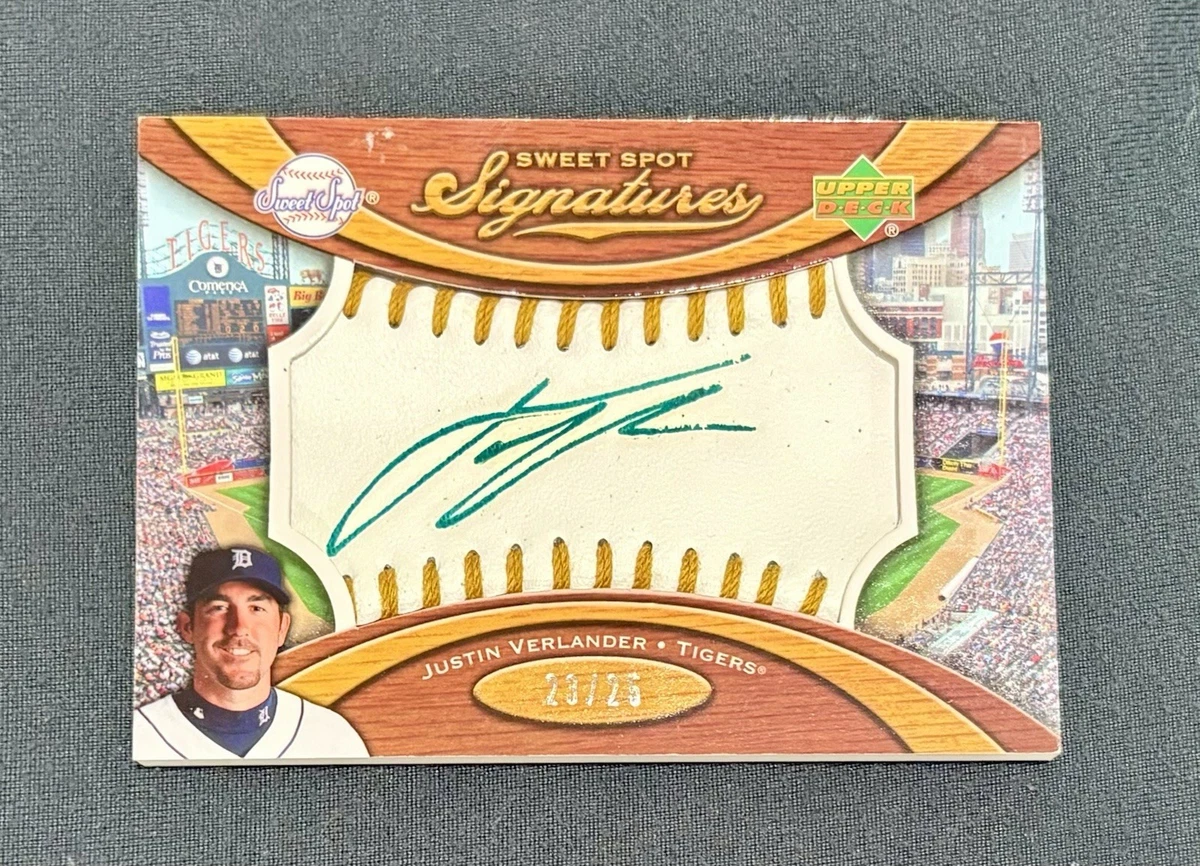 Justin Verlander Autographed Baseball Cards for sale | eBay