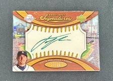 2007 Upper Deck UD Sweet Spot Signatures JUSTIN VERLANDER Green Ink Auto /25 SSP