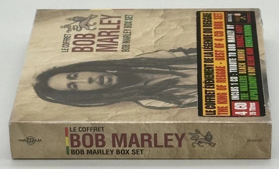 Bob Marley Le Coffret Box Set 4 CD Digipak 2011 Import Brand New Factory Sealed - Image 3 of 4