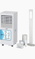 Igenix IGAC01009W 9000 BTU 3-in-1 Portable Air Conditioner White  Dehumidifier