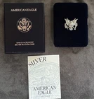 1994-P Proof American Silver Eagle 1 oz .999 Silver Dollar w/ Box & COA