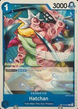 • Hatchan • OP14-051 Release Event Gold Stamp Promo One Piece TCG NM