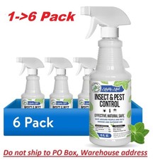 Mighty Mint Insect & Pest Control Spray 15 oz Natural Peppermint Oil Repellent