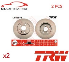 BREMSSCHEIBEN SATZ PAAR TRW DF4995S 2PCS A FÜR BUICK (SGM) REGAL II,LACROSSE