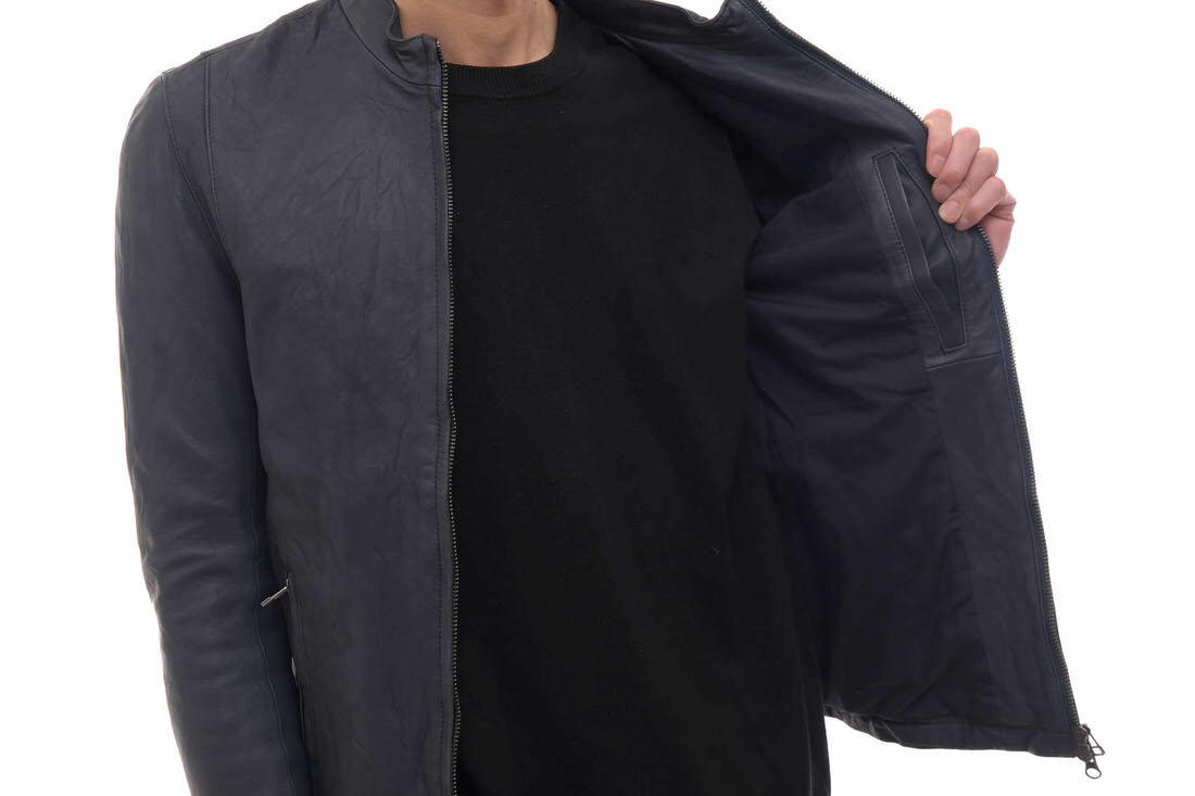 STUDIOUS Single Riders Lamb Leather Sheepskin Jac… - image 5