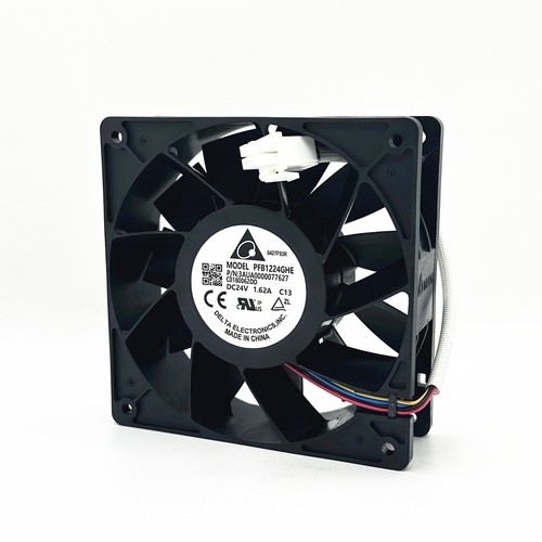 Delta PFB1224GHE 24V 1.62A 12038 12 Cm 4 Pin Ventilatore Inverter ABB Alto Volume Aria - Foto 3 di 7
