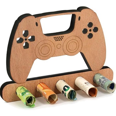Geldgeschenk Holz Spielcontroller für PS4 PS5 Xbox Geburtstag Dekoration