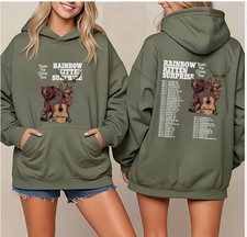 Rainbow Kitten Surprise 2025 tour Dates Double Sided Hoodie.
