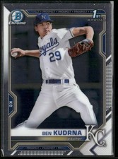 2021 Bowman Draft #BDC-73 Ben Kudrna Chrome