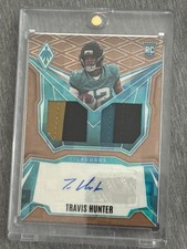 2025 Panini Phoenix - Rps Dual Rookie Patch Autographs Travis Hunter 025/199