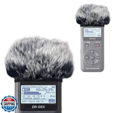 YOUSHARES DR05X Windscreen Muff for Tascam DR-05X DR-05 Portable Recorders, D