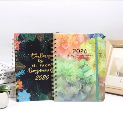 A5 Planer 2026 Wochenkalender Monatsregister Tage Notizen