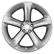 For Dodge Challenger 15-19 Alloy Factory Wheel 5-Spoke Silver 20x8 Alloy Factory