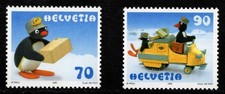 Briefmarken Schweiz 1999 Pingu