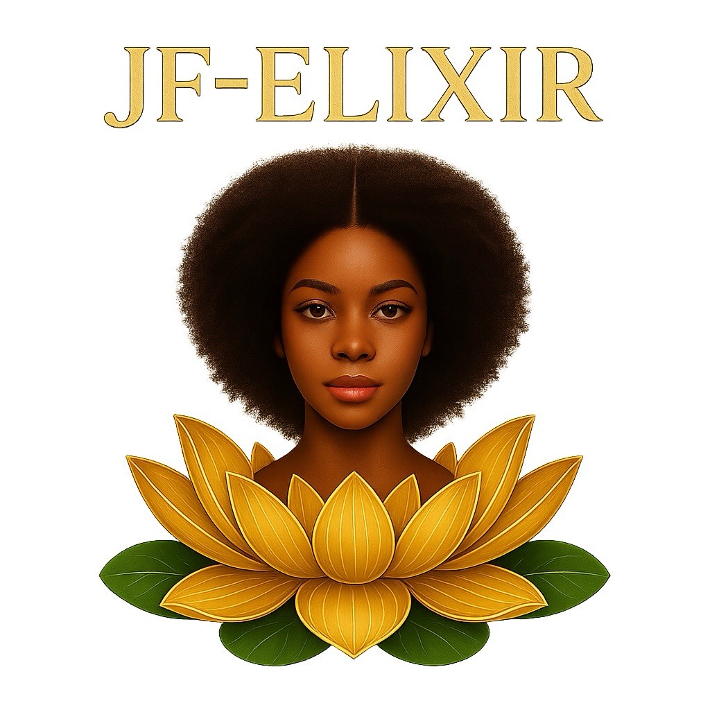 JF-Elixir Hair Oil for Curly Hair Dry Scalp Shine 8 fl oz