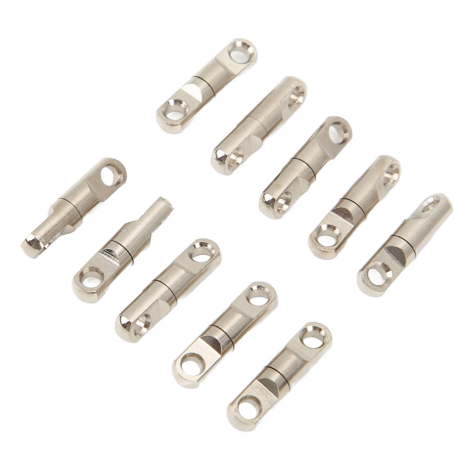 New 10pcs Swivels Fishing Simple Design High Tensile Swiveling Fishing Tackle BA
