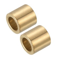 14mm Bore x 20mm OD x 18mm Length Sleeve Bearings Gold Tone, Pack of 2 