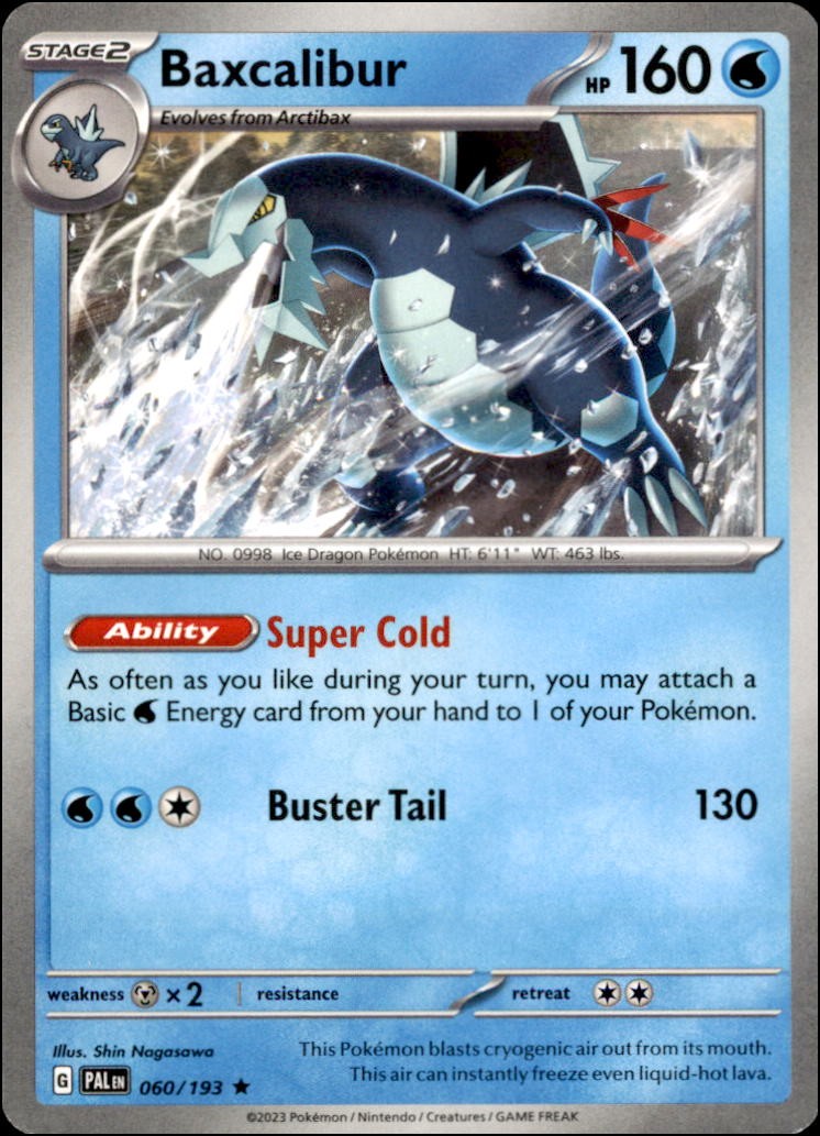 Pokemon - Baxcalibur #060/193 - DE Promo