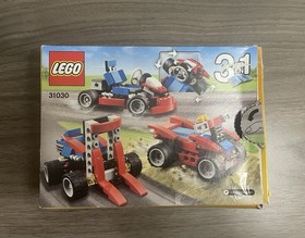 Lego Creator 3 in 1 Red Go Kart Ages 6-12 106 Pcs Item No 31030