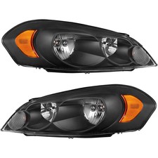AUTOSAVER88 Headlight Assembly Compatible with 2006-2016 Chevy Impala, 2006-2007