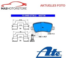 SATZ BREMSBELÄGE BREMSKLÖTZE HINTEN ATE 130460-27362 P FÜR VOLVO V70 III,V60